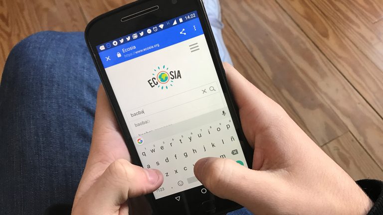 Ecosia, salvare il pianeta con un click
