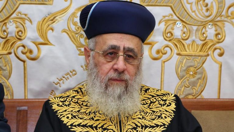 Polemiche contro le frasi del rabbino Yitzhak Yosef, “i neri sono scimmie”