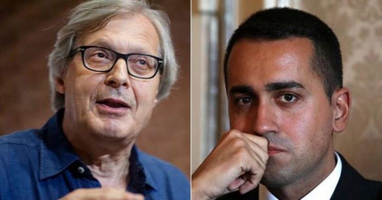 L’ultima mossa di Vittorio Sgarbi contro Di Maio