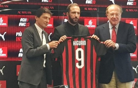 Higuain “La Juve non mi voleva. Riporterò in alto il Milan”