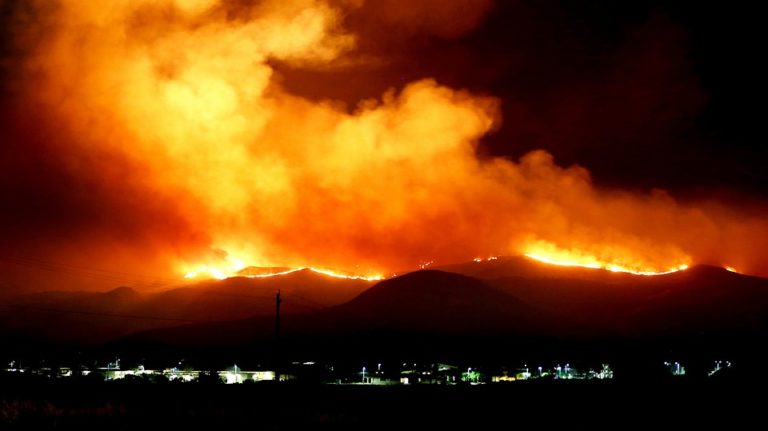 Belluno: salvati i due escursionisti inghiottiti dall’incendio